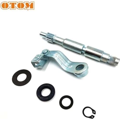 OTOM Motorcycle Clutch Lever Assembly For YAMAHA DT230 MT250 2 stroke dt 250cc Clutch Push Rod Arm Shaft Kit std parts DT TSE MT