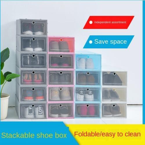 A2853 Plastic Shoe Box Shoes Display Artifact Shoebox Woodburn Has Now Flip Drawer Box