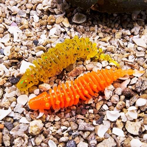 TEUKIM 5pcs Fishing Lure Soft Swimbait Crazy Shiner 85mm 4.6g Soft Lure Shad Pike Zander Perch Troute Pesca Acesorios
