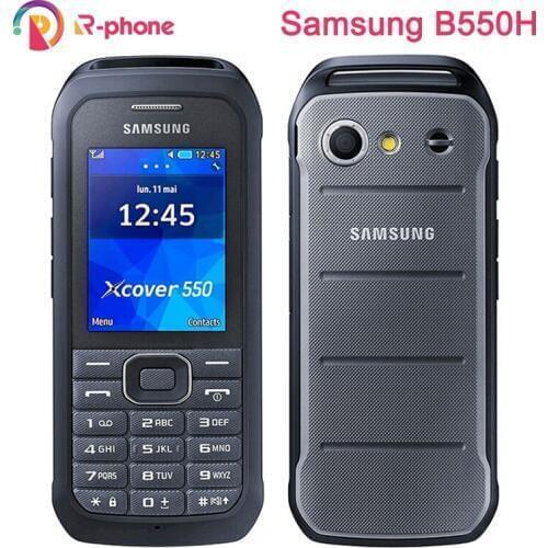 Samsung Xcover B550H Refurbished Mobile Phone 2G 3G Unlocked Dual Core 3MP 2.4" Original Cellphone