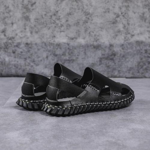 Male Sandal Sandel For Men Sandals Shoes Sport Beach Fashion Mens Platform Outdoor Man Work Rubber Summer Casual Hollow