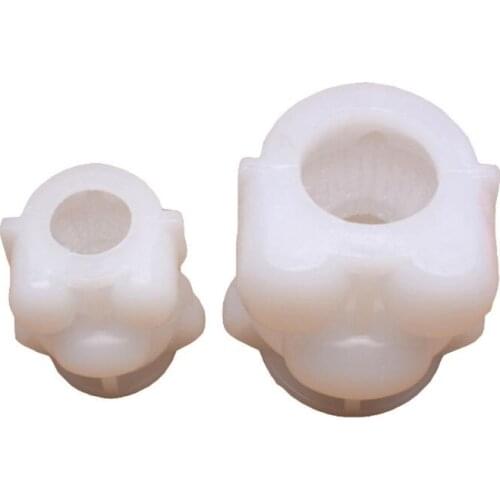 Handmade 3D Cartoon Bear Ice Tray Mould Silicone Soap Candle Ice Tray Resin Casting Silicone Molds Art Craft DIY Tools