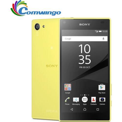 Original Sony Xperia Z5 Compact Japanese VersioUnlocked RAM 2GB ROM 32GB GSM Android Quad-Core&Quad Core 4.6" 23.0MP Smart Phone