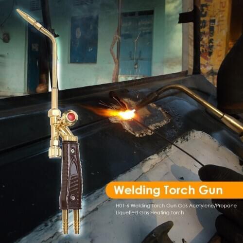 High-Grade Welding Torch Tips Gas Copper Oxygen Acetylene Liquefied Gas Heating Torch Portable Propane Welding Tool