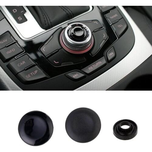 Car Bright/Matte Black MMI Knob Joystick Button Repair Kit 8K0998068A 8K0998068 For Audi A4 A5 Q5 A8 Q5