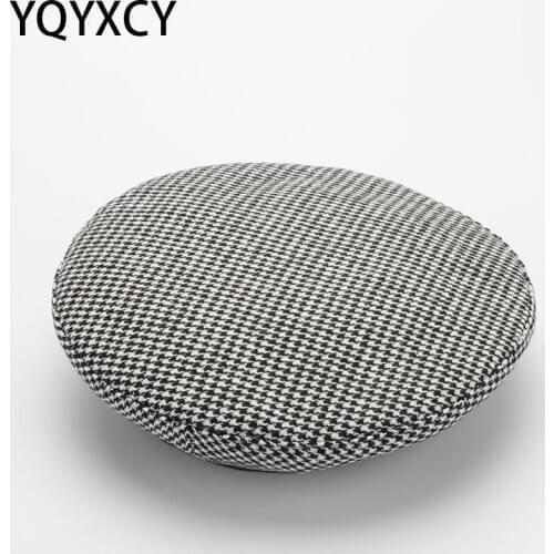 YQYXCY Beret Hat Women Leather Brim Flat Cap Hat Female Autumn Winter Hats For Women Ladies Painter Cap Vintage Gorras French