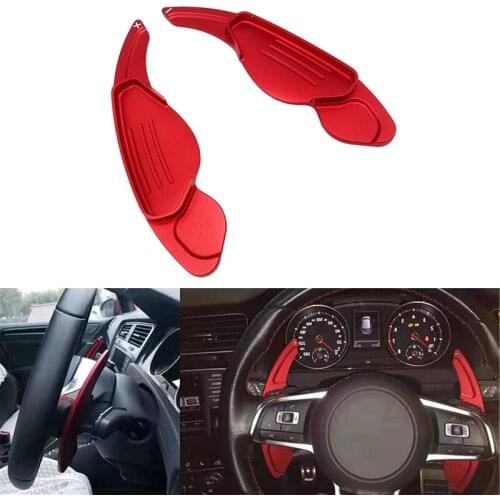 1 Pair Car Steering Wheel Shifters Shift Aluminum Alloy Shift Paddles For Land Range Rover Evoque Discovery Sport/Jaguar XF XE