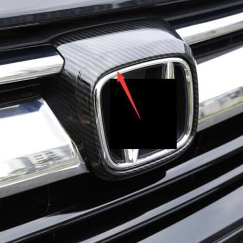 ABS Chrome For Honda CR-V CRV 2017 2018 Accessories Car Sign Frame Panel Decoration Cover Trim Sticker Car Styling
