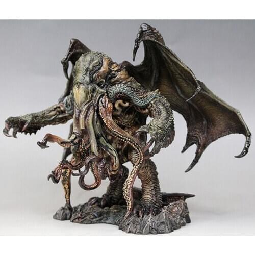 GK hand-made resin white mold old dominator Cthulhu white mold spot