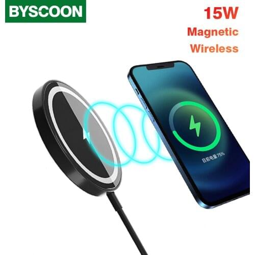 Byscoon Magnetic Wireless Chargers For Mobile Phones
