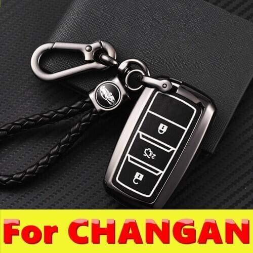 For CHANGAN cs75 cs55 cs35 cs15 High-end car key bag personality creative fashion car key case car decoration accessories