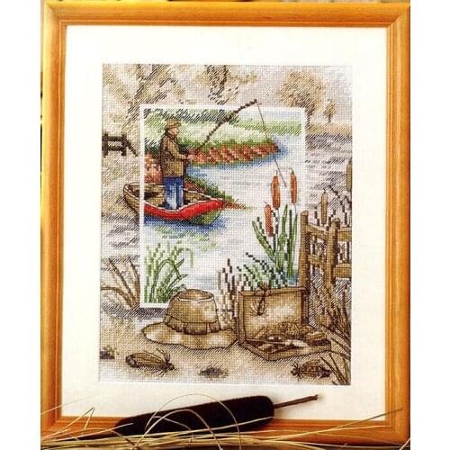 Gold87-1 fabric thread Cross stitch kit for needlework and handicrafts Needlework Cross-stitch embroidery set Cross stitch kits