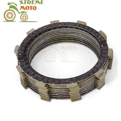 Motorcycle Clutch Disc Friction Plates Set 10pcs for DUCATI 848 Radial 2 pad caliper 2008-2009 08 09 848EVO 2011-2016