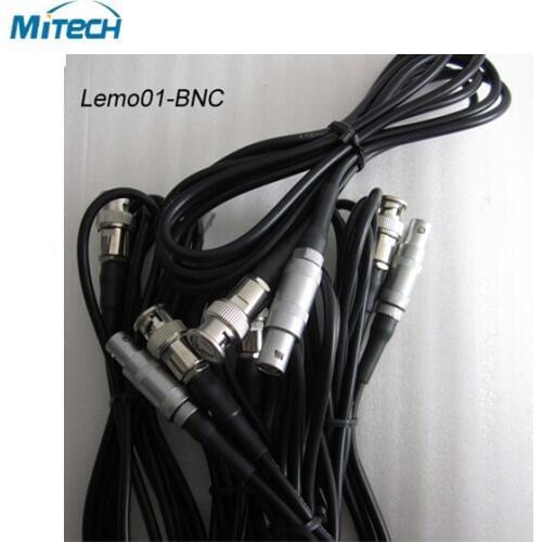 BNC Connector Lemo Connection Cable for Ultrasonic Flaw Detector (Q9-C9)