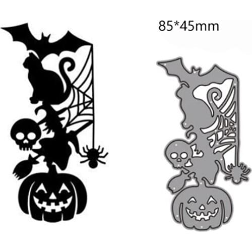 Halloween dies Metal Cutting Dies Stencils For DIY Scrapbooking Decoration Embossing Dies Cut Handcraft Dies Cutting Craft dies