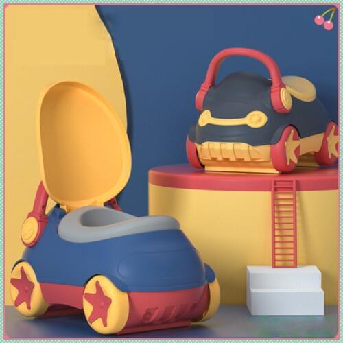 New design infant portable training toilet seat cute car baby potty toilet training