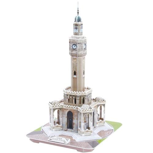 Cubic Fun 3D 61 Piece Puzzle Izmir Clock Tower