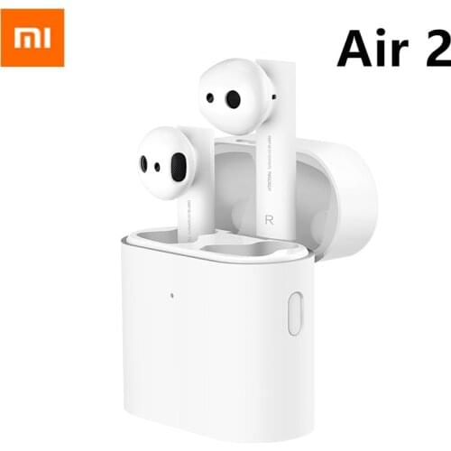 Original Xiaomi mi Air 2 TWS Headset Bluetooth 5.0 Earphone Airdots Pro 2 Long Battery ENC Auto Pause Tap Control Fast Charging