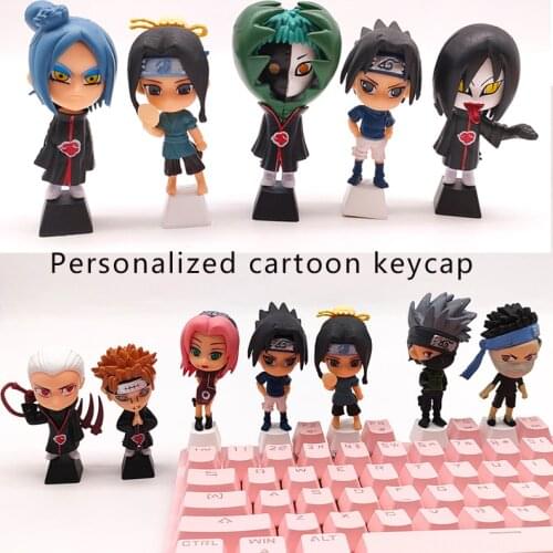 Diy Custom PBT Personalized Keycap Anime Cartoon Keycap Square Mechanical Keyboard Caps Decoration Accessories Single Cherry Mx
