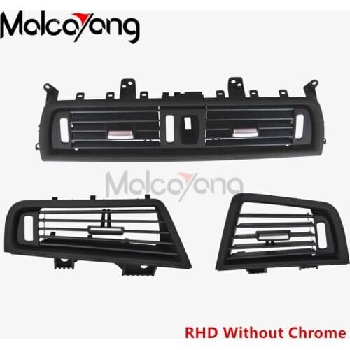 RHD Right handle Drive Front Row Wind Center Left Right Air Conditioning Vent Outlet Panel Plate For BMW 5 Series F10 F18