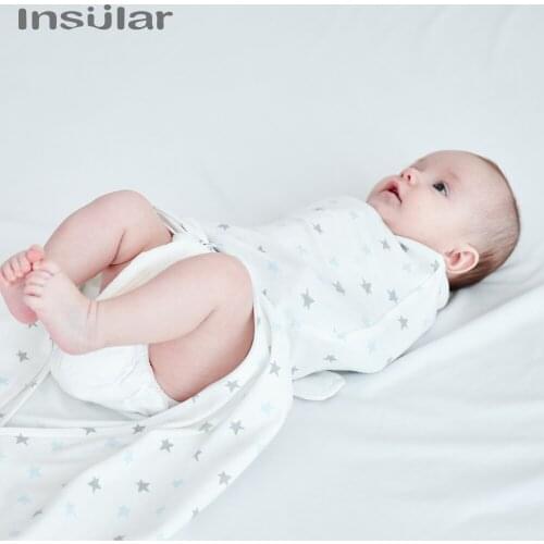 Insular Newborn Baby Wrapped Anti Startle Sleeping Bag Summer Thin Baby Swaddling Artifact Universal In All Seasons Comfortable