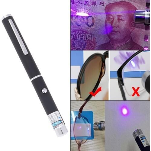 Blu-ray lens test pen Color change film detects Anti Blue Light Glasses Test Pen Teaching Flashlight Cat Catch the Beam Light