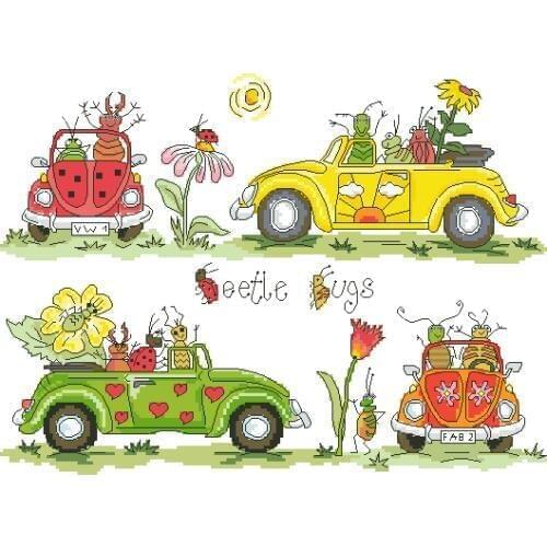 WY Top Quality Lovely Counted Cross Stitch Kit counted embroidery cross stitch BT CX1