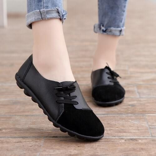 A1988 2021 casual womens single shoes low-cut student shoes Korean style trendy lace-up peas shoes