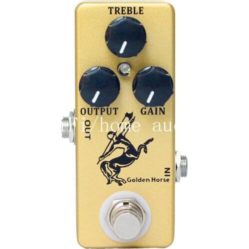 Clone Golden Horse Overdrive Pedal Guitar Effect Pedal Mini Klon Centaur pedal guitar pedal True Bypass Guitar Accessories