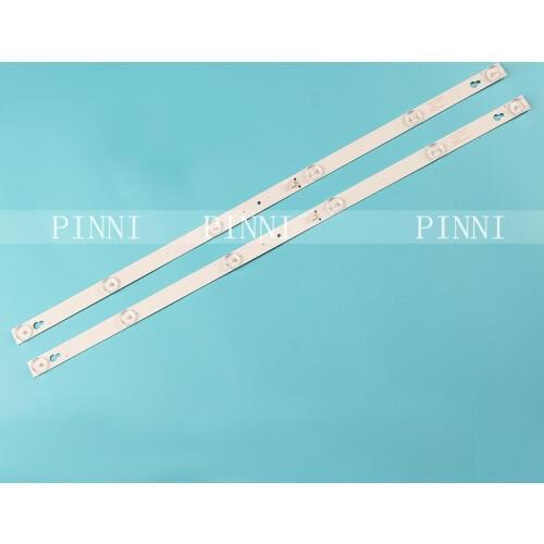 4pcs/Lot 100% new 32inch LCD TV backlight strip for TCL L32P1A L32F3301B 32D2900 32HR330M06A8V1 4C-LB3206 6led each lamp 6v 56CM