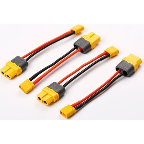4pcs XT30 Male to XT60 Female Plug Connector Adapter Wire for FPV part