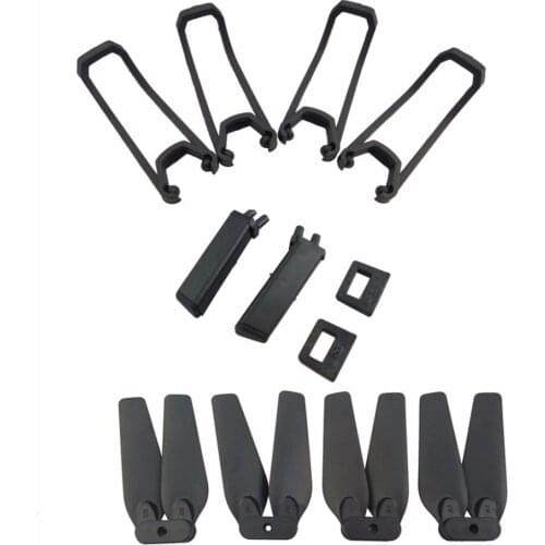 E58 S168 JY019 RC Drone Foldable Quadcopter Propeller Props Protection Frame Guard Landing Gear RC Aircraft Accessory