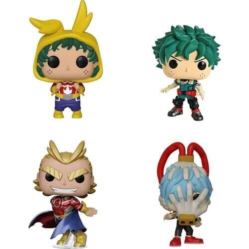 My Hero Academia DEKU #564 IN ONESIE #494 TOMURA SHIGARAKI #565 SILVER AGE ALL MIGHT #608 Vinyl Action Figure Toys