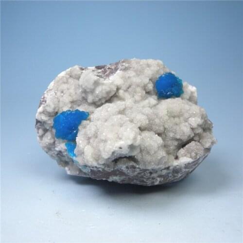 Indias foreign mineral mineral water natural Kistler silicon vanadium calcium stone blue mineral ore rare new standard