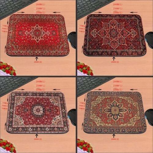 Mairuige 18*22/25*29CM mousepad Persian carpet style rubber anti-slip laptop computer game mouse pad for CSGO dota2 pad mat