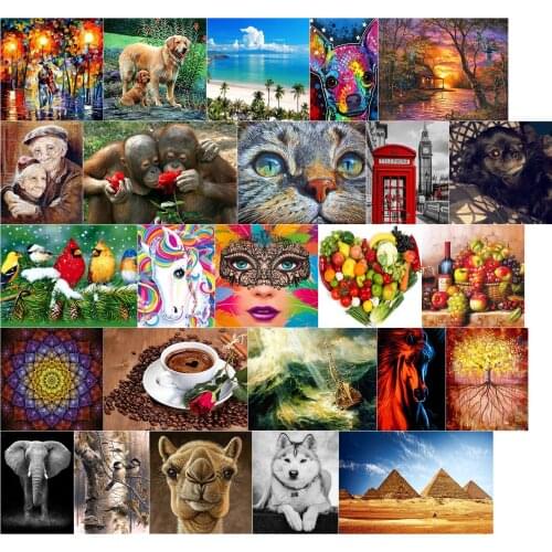 Y06694 tree cross stitch kit people 18ct 14ct UNprinting11ct count print canvas stitches embroidery DIY handmade needlework