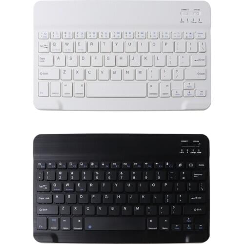 2021 New 7/9/10 Inches Wireless Bluetooth Lightweight Rechargeable Keyboard Travel Keypad