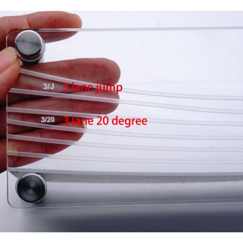 Bank Slope Checker Three/five-track Multi-angle Brake Shunting Platform Tool for Tamiya Mini 4WD Car Model