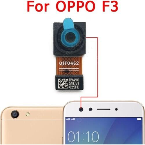 Original Front Camera For OPPO F3 Frontal Selfie Small Camera Module Mobile Phone Accessories Replacement Repair Spare Parts