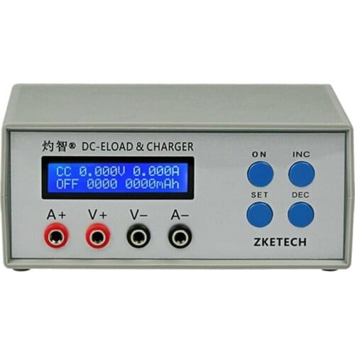 Battery Capacity Tester Mobile PowerEBC-A05+ Charging Head Tester Electronic Load Cycle Test Charge 10V 10mA-3A Discharge 30V 5A