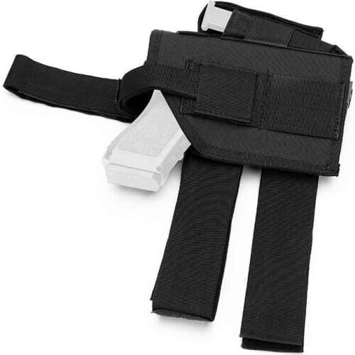 Military Tactical Drop Leg Gun Holster Universal Right Hand Thigh Handgun Holster Mag Pouch Airsoft Glock Gun Case Pistol Holder