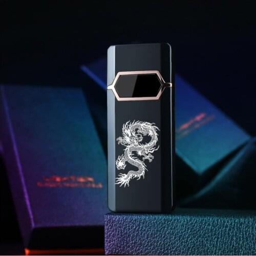 Electrical Display of Double Arc Charging Lighter for Horse Lamp Lightning Lightning Lighters Dropship Suppliers Rechargeable