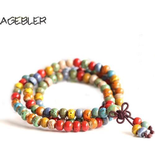 Bohemia bracelets for women Jewelry Handmade Ceramic Bracelets & Bangles Ethnic Style Beaded Accessories