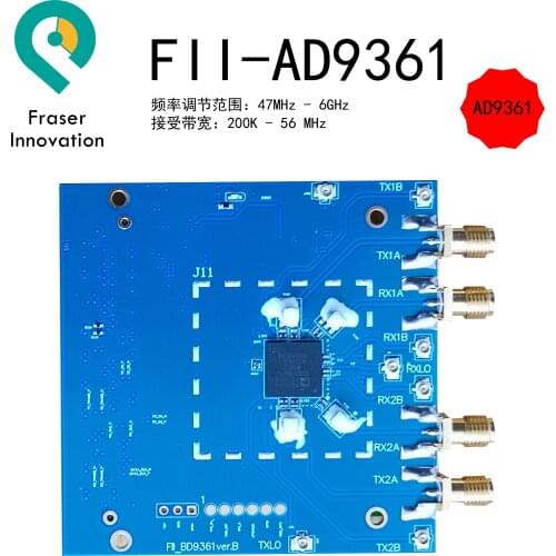 For Radio Frequency Module AD9361 Development Board USRP Software Radio SDR Core 4G Compatible with FMCOMMS3-EBZ
