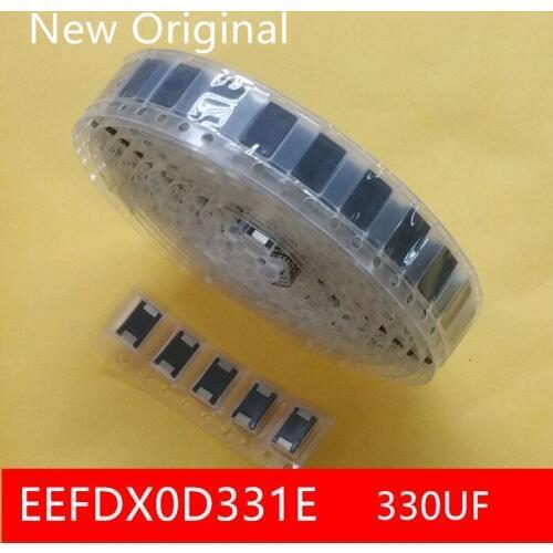 EEFSX0D331E 2.0V 330UF SMD Tantalum Polymer Capacitors ( 300 pieces/lot) Free Shipping 100%New Computer Chip & IC