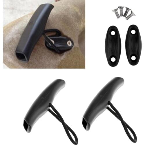 Pack of 2) Canoe Kayak Toggle Handle Replacement with Cord Rope Kayak Carry