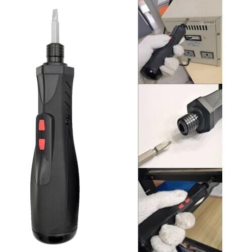 Mini Electric Screwdriver Battery Operated Cordless Screw Driver Drill Tools Bidirectional Switch