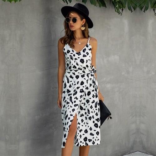 MSFILIA Summer Dresses With A Slit