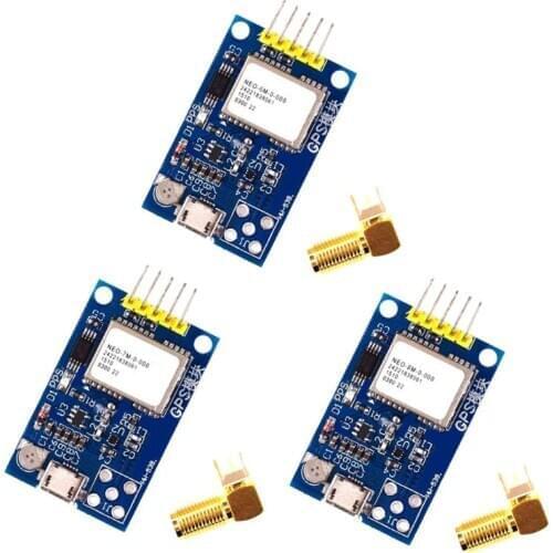 NEO-7M NEO-8 Double Sided GPS Mini Module NEO-M8N Satellite Positioning Microcontroller SCM MCU Development Board