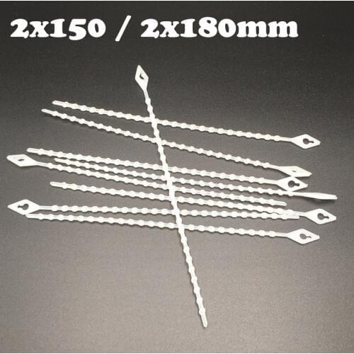 100pcs 2x150 2*150 2x180 2*180 White Network Wire Bead Knot Ball Nylon Plastic Reusable Releasable Zip Ties Cable Tie
